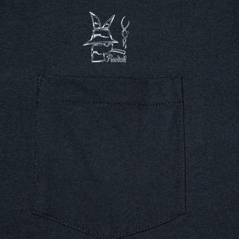 RADIALL Tシャツ "CHOKE N SMOKE CREW NECK T-SHIRT S/S" (Black)