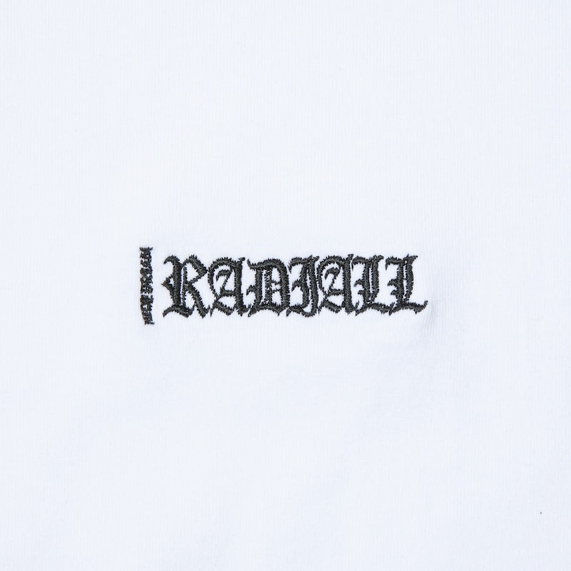 RADIALL Tシャツ "NICE DREAM EMB CREW NECK T-SHIRT S/S" (White)