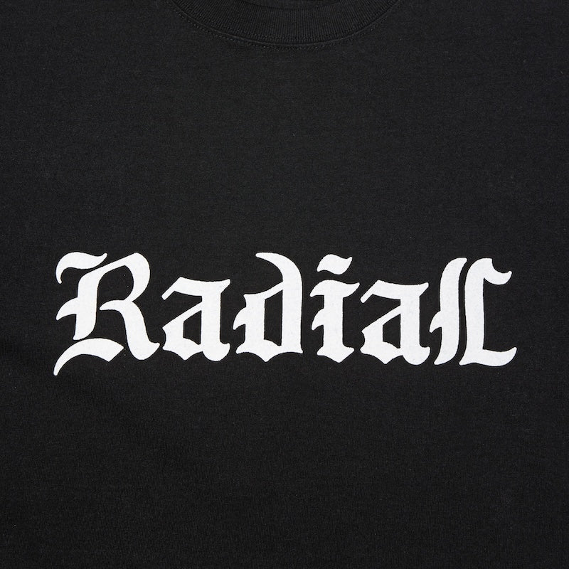 RADIALL L/STシャツ "HOT BOX CREW NECK T-SHIRT L/S" (Black)