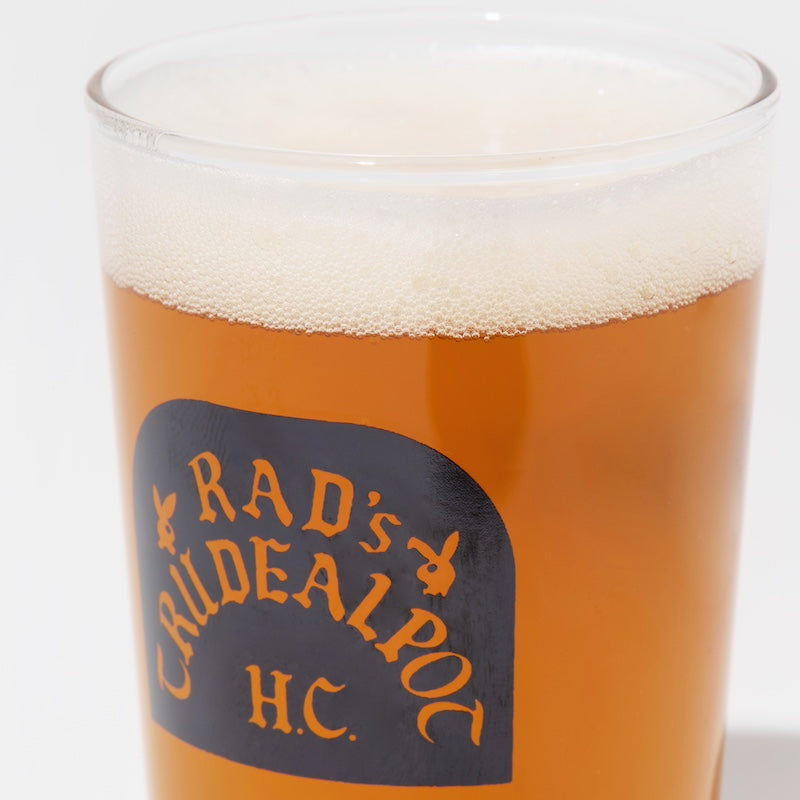 RADIALL コップ BUNNY D GLASS TUMBLER クリア クローズアップ 使用画像