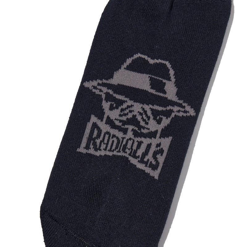 RADIALL ソックス “NACHOS 1PAC SOX MID / DRALON" (Black)