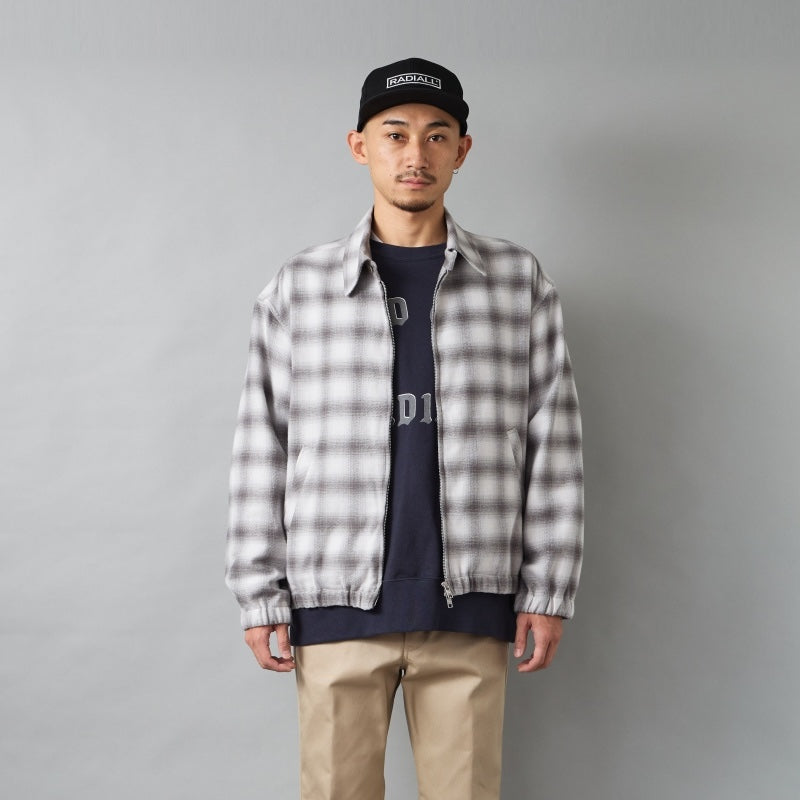 RADIALL ジャケット EL CAMINO ZIP UP JACKET ブラック 着用画像