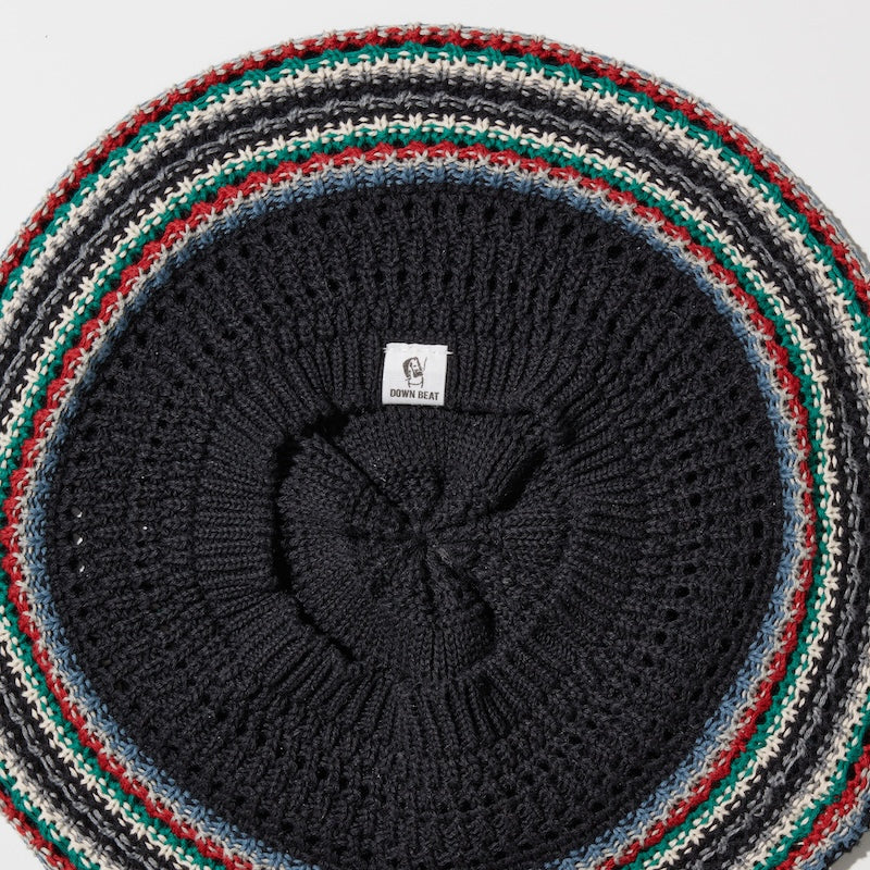 RADIALL ニットタム "NUMBER FIVE SOUTH TAM CAP" (Black)