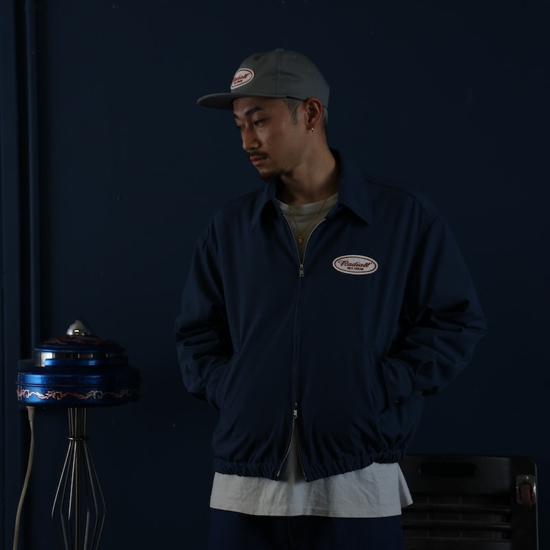 RADIALL キャップ "OVAL TRUCKER CAP" グレー 着用