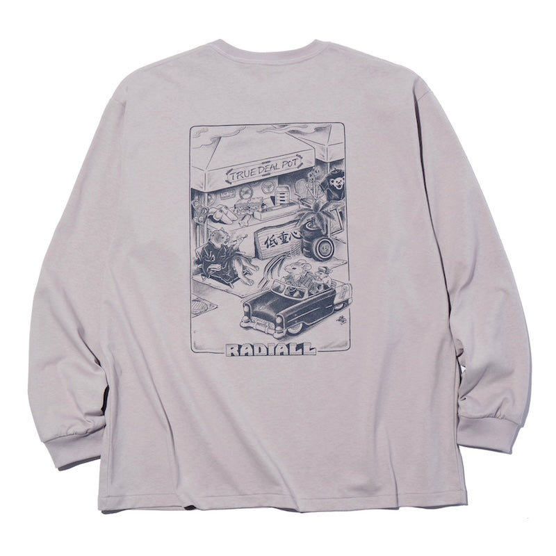 RADIALL L/STシャツ “CHOJU GIGA CREW NECK T-SHIRT L/S