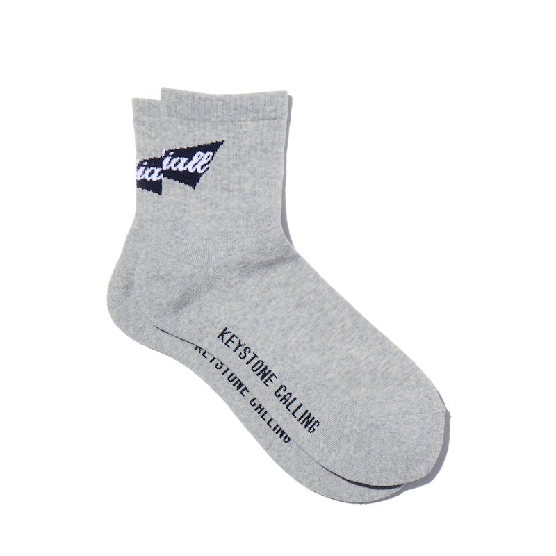 RADIALL ソックス RIBBONS 1PAC SOX SHORT / DRALON グレー 商品画像