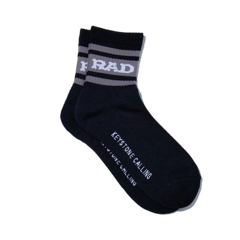 RADIALL ソックス LOW KICK 1PAC SOX SHORT / DRALON ブラック 商品画像
