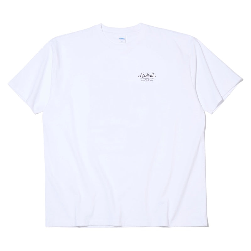 RADIALL Tシャツ CONER SHOP CREW NECK T-SHIRT S/S ホワイト 商品画像 正面