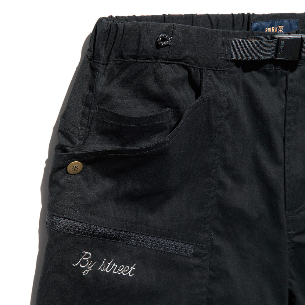 ROARK REVIVAL　ショーツ　"LINEN LIKE NEW BAKER SHORTS"　(Black)