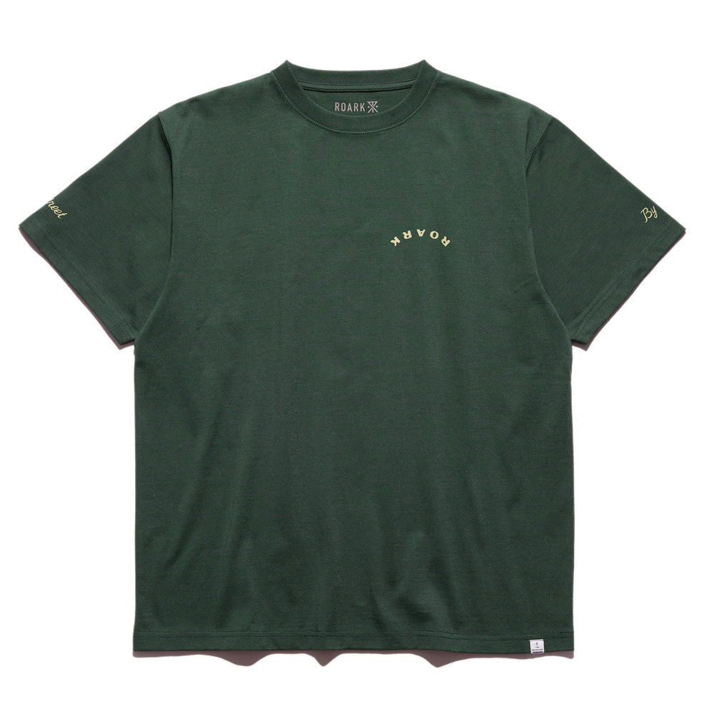 ROARK REVIVAL　Tシャツ　"WAYWARD YOUTH FINE TECH DRY TEE"　(Forest)