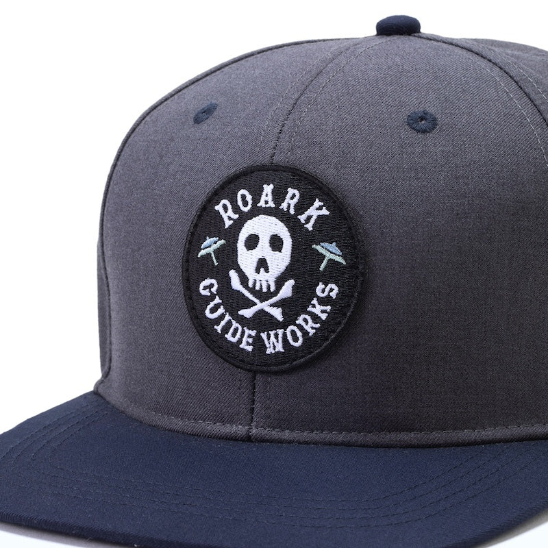 ROARK REVIVAL　キャップ　"GUIDE WORKS” 6PANEL CAP - HIGH HEIGHT"　(Charcoal)