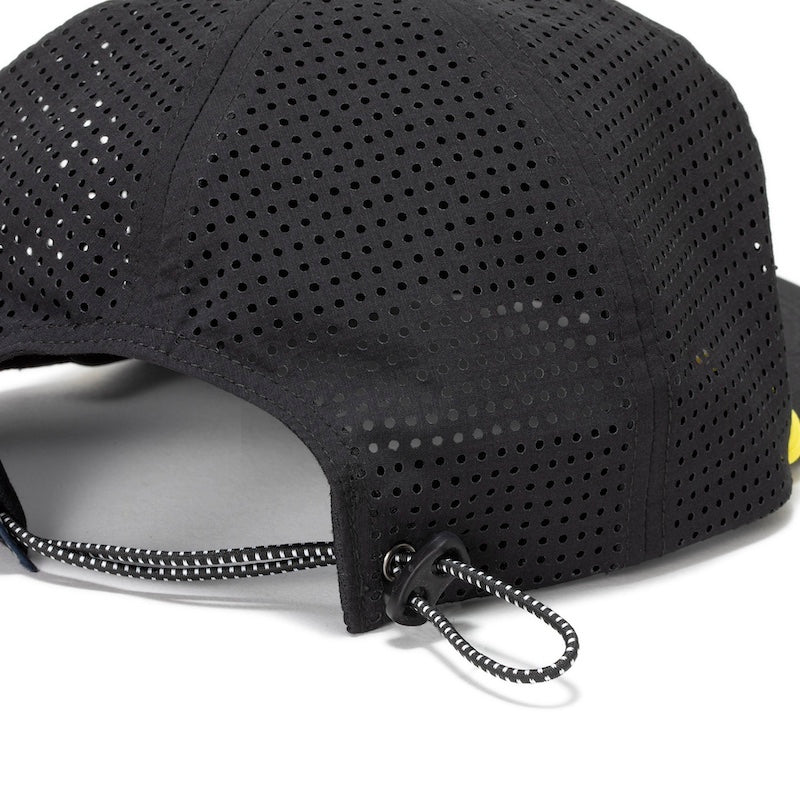 ROARK REVIVAL キャップ "SARDEGNA TREE 5PANEL CAP - MID HEIGHT" (Black)