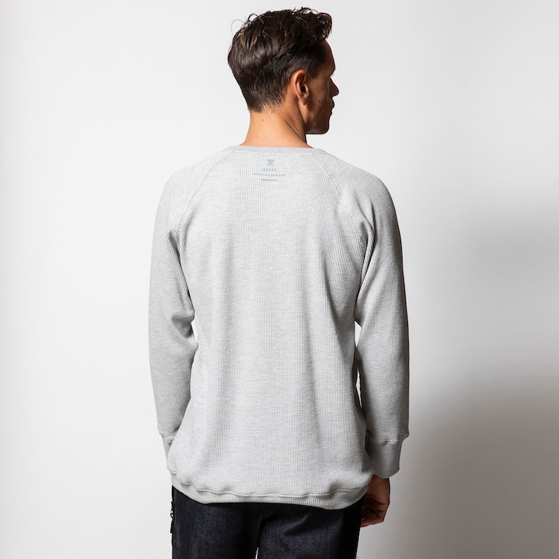 ROARK REVIVAL 2パックサーマルL/S "REUSABLE 2PACK THERMAL TEE" (Black / H.Gray)