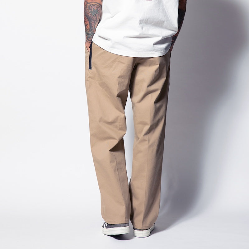 ROARK REVIVAL パンツ "TRAVEL PANTS 2.0 H/W TWILL ST 2TACS - RELAX TAPERED FIT" (Khaki)