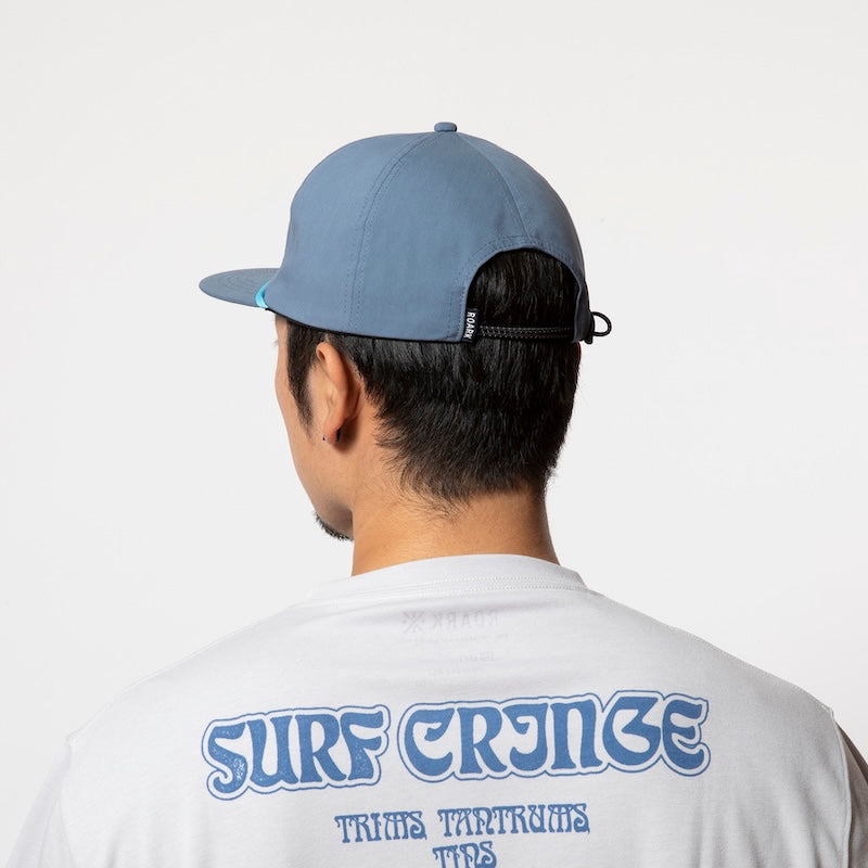 ROARK REVIVAL キャップ "GEAR & GUIDES 5PANEL CAP - MID" (Slate Blue)