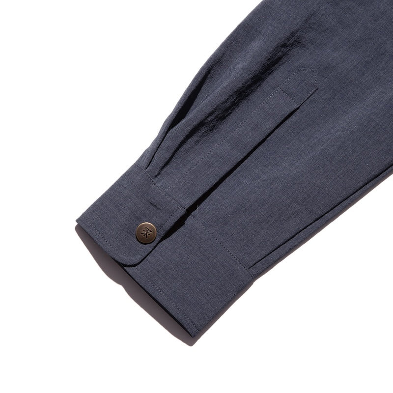 ROARK REVIVAL L/Sシャツ "DELTA QD LS SHIRTS" (Gray)