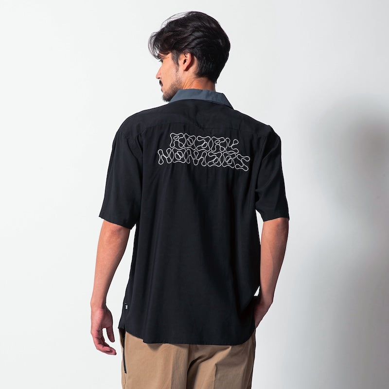 ROARK REVIVAL S/Sシャツ "NOMADS GONZO SS" (Black)