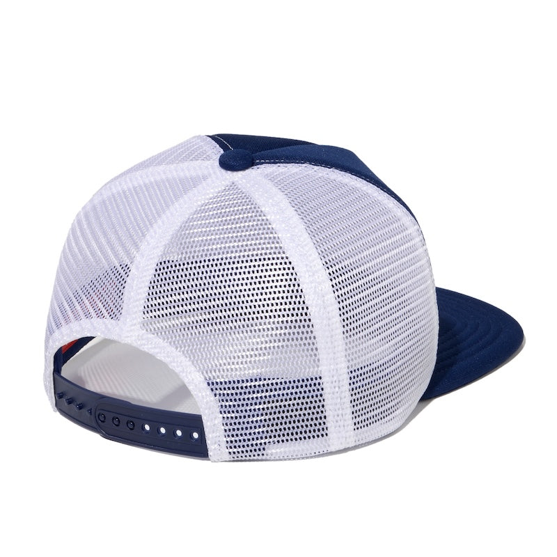 RADIALL キャップ “LOWLANE TRUCKER MESH CAP" (Navy / White)