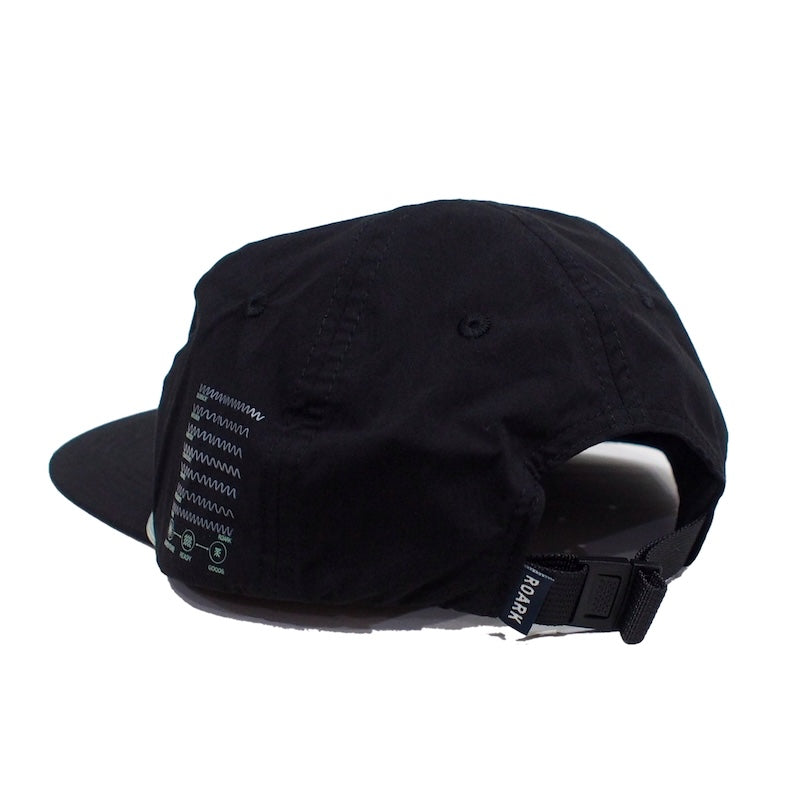 ROARK キャップ "3RD EYE 5PANEL CAP - MID" (Black)