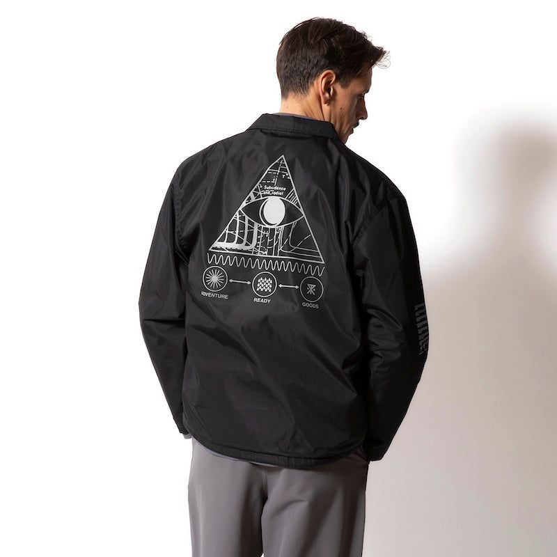 ROARK ジャケット "3RD EYE COACHES JACKET" (Black)