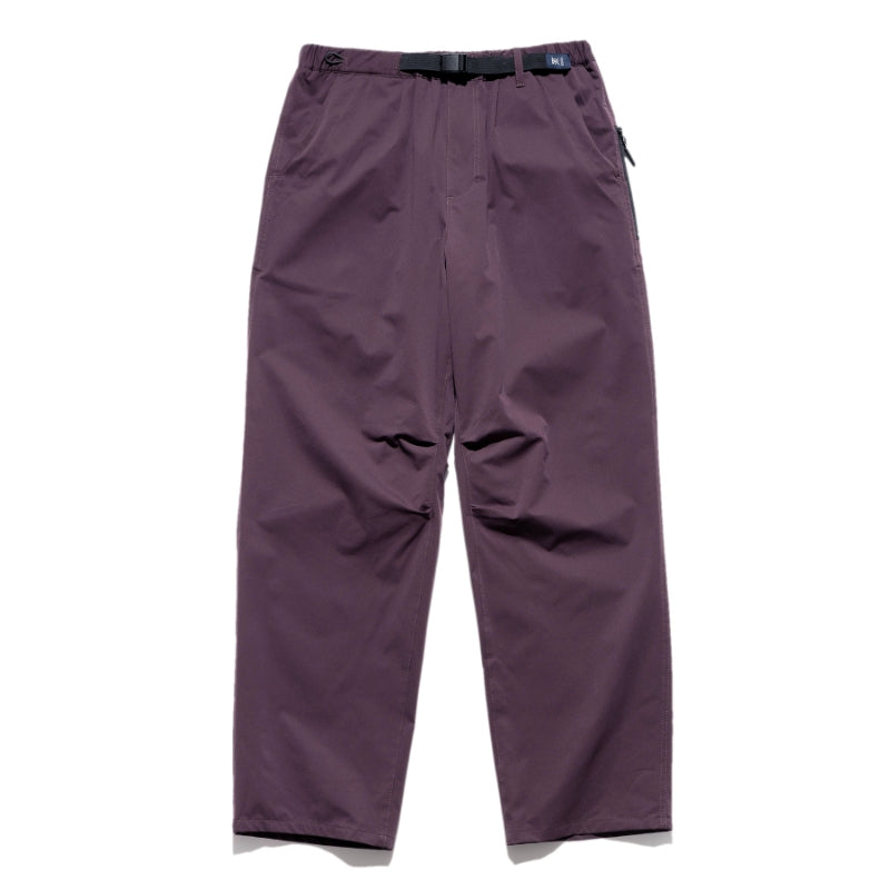 パンツ argue cotton twill backer mov pants ROARK パンツ TRAVEL PANT RESISTANT TWILL - RELAX バーガンディ
