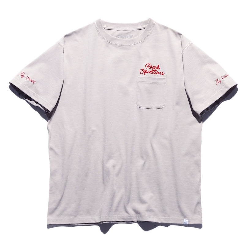 ROARK Tシャツ EXPEDITIONS 14oz H/W TEE オフホワイト | ストリート