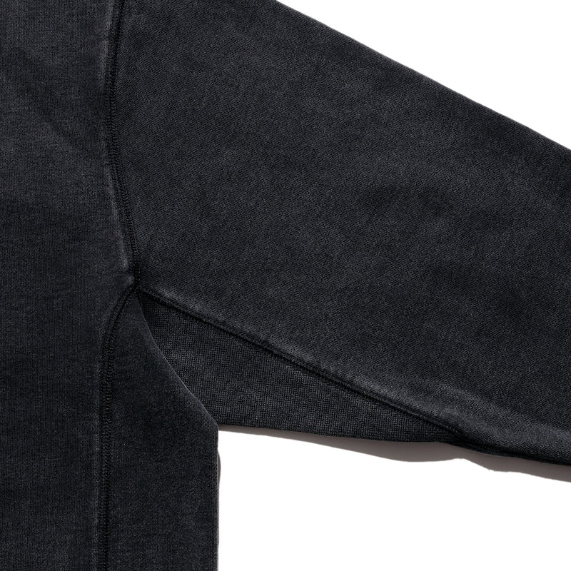ROARK ジップパーカー SIGN WRITER F/Z HOOD SWEAT (Black) 商品画像 サイドリブ