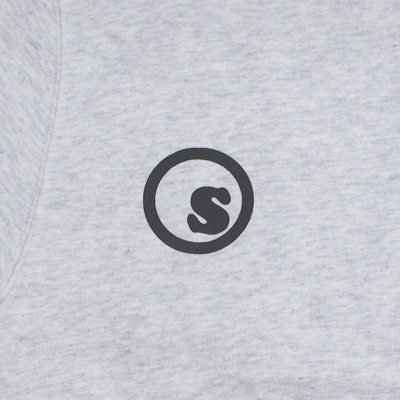 seedleSs パーカー "PREMIUM COOP LOGO HOODY 10oz" (Ash Gray)