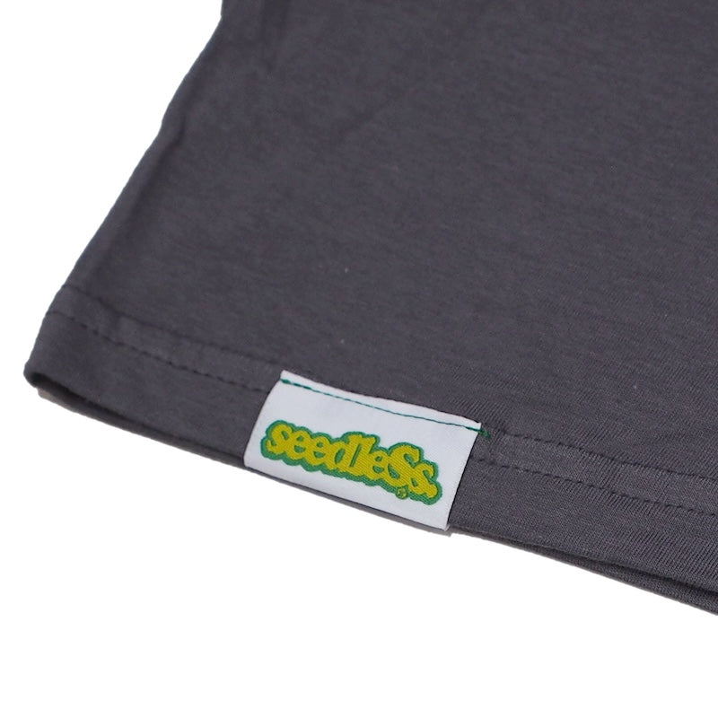 seedleSs Tシャツ "LTD SKULLY S/S TEE" (Charcoal)