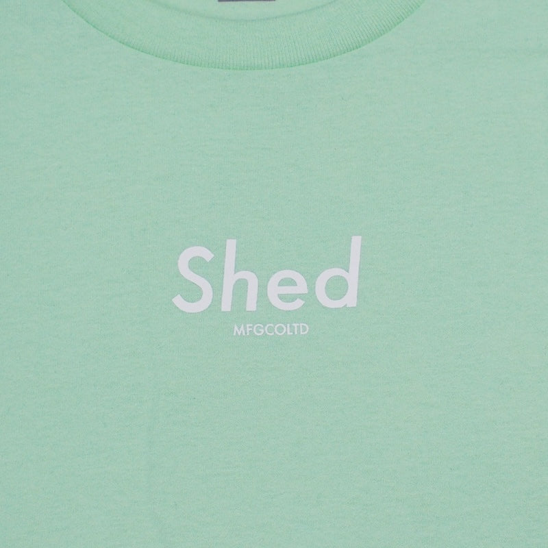 Shed Tシャツ "unbox tee" (Mint)