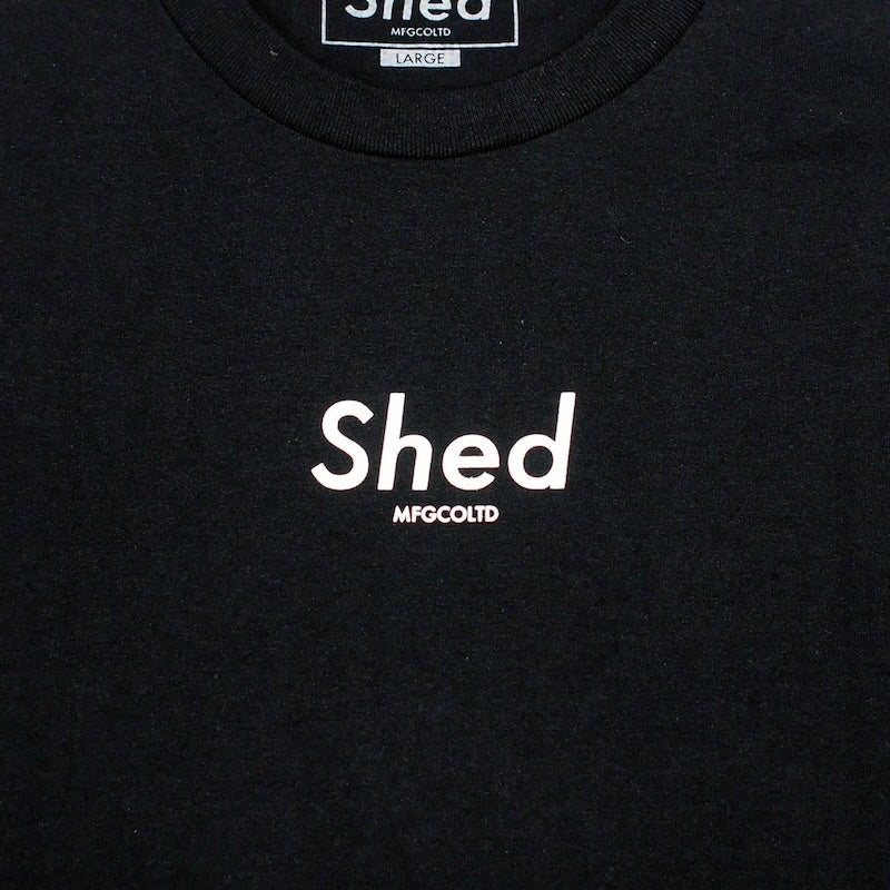 Shed Tシャツ "unbox tee" (Black)