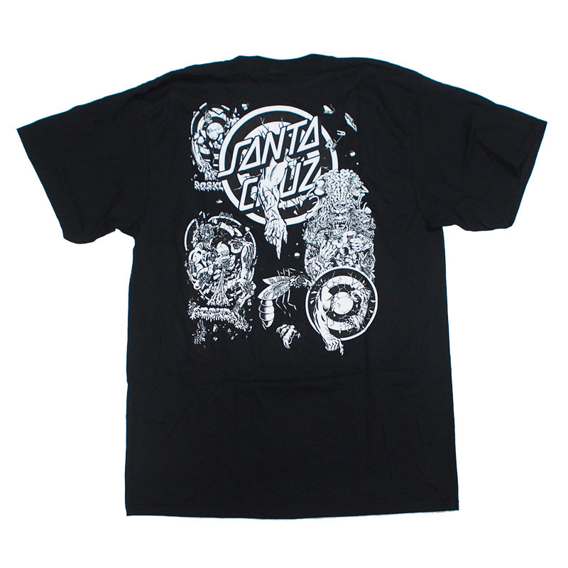 SANTA CRUZ　Tシャツ　"ROSKOPP EVO TEE"　(Black)