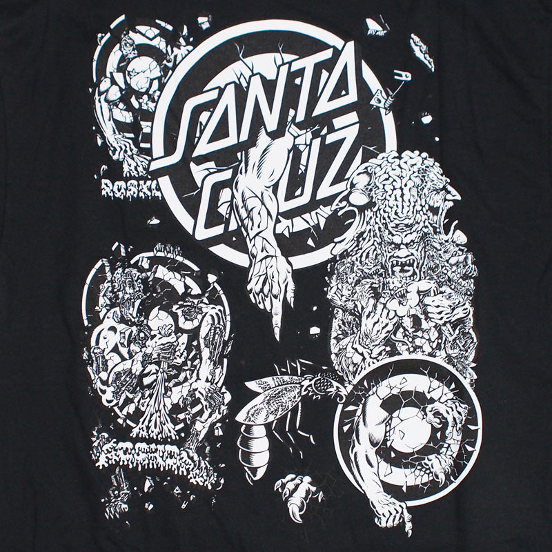 SANTA CRUZ　Tシャツ　"ROSKOPP EVO TEE"　(Black)