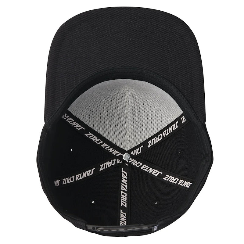 SANTA CRUZ キャップ "SALBA TIGER SNAPBACK CAP" (Black)