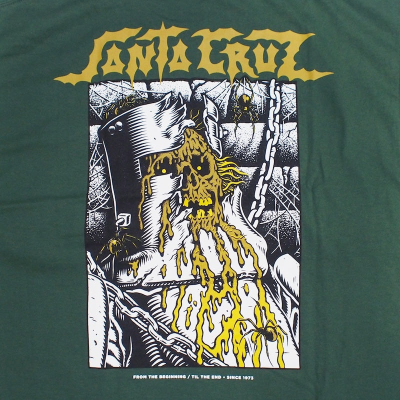 SANTA CRUZ Tシャツ "PACE DUNGEON TEE" (Forest)