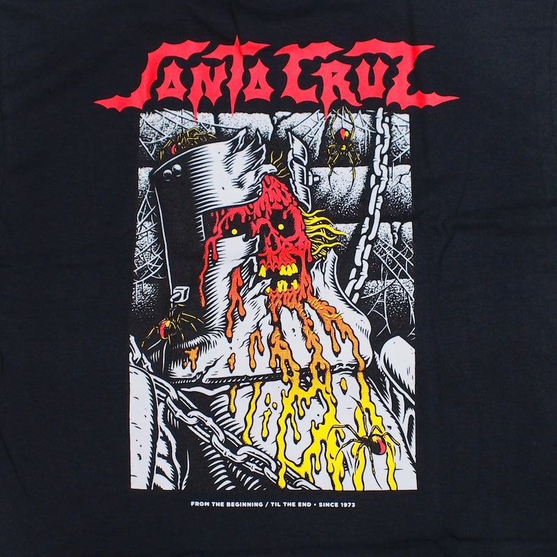 SANTA CRUZ Tシャツ "PACE DUNGEON TEE" (Black)