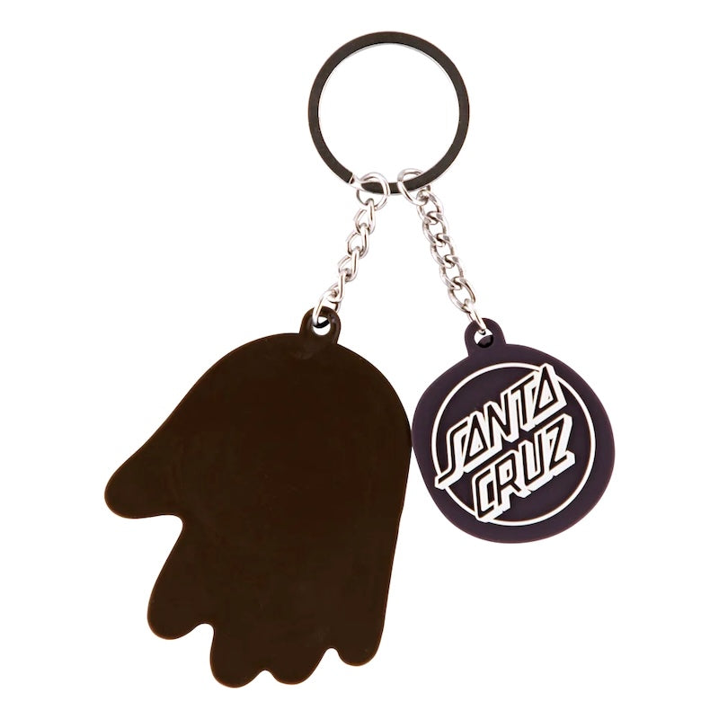 SANTA CRUZ キーホルダー "TRRIPPER KEYCHAIN" (Brown / Black)