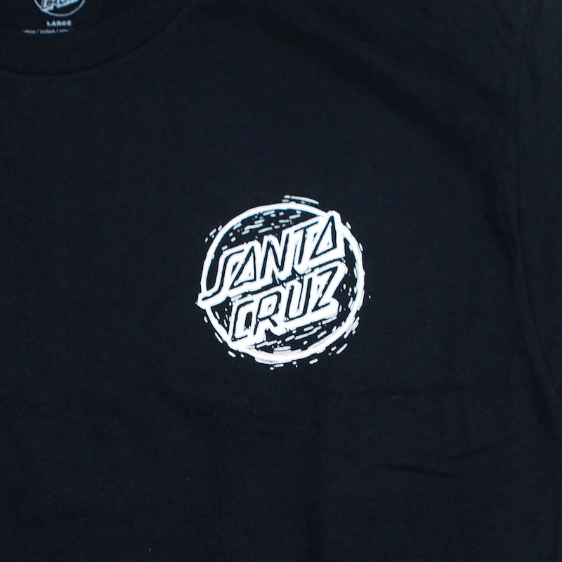 SANTA CRUZ Tシャツ "CUT OPUS TEE" (Black)
