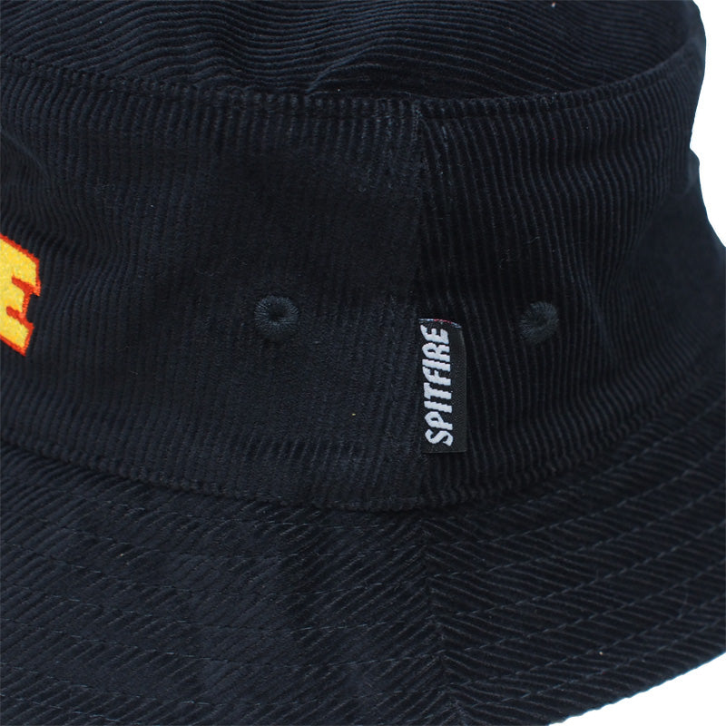 SPITFIRE ハット "LTB SCRIPT BUCKET HAT" (Black)
