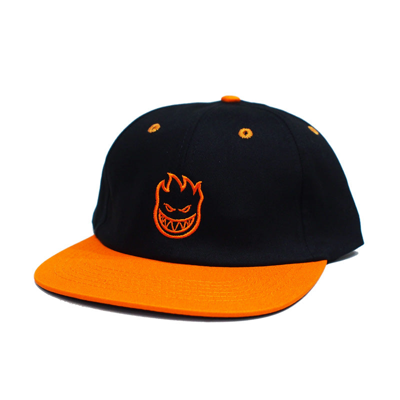 SPITFIRE　キャップ　"LIL BIGHEAD STRAPBACK CAP"　(Black / Orange)