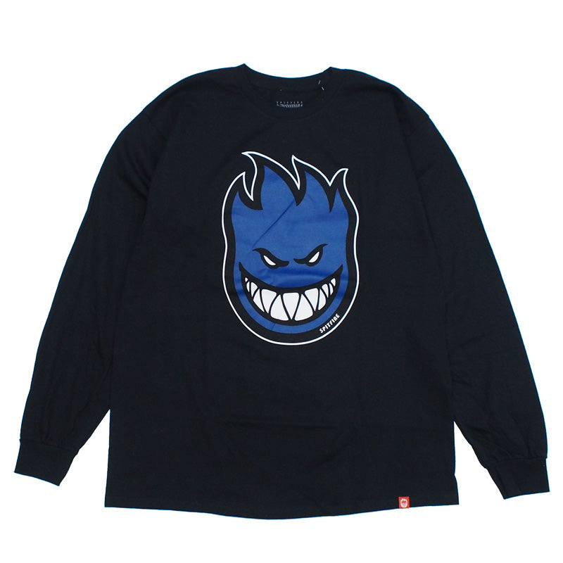 SPITFIRE　L/STシャツ　"BIGHEAD FILL L/S TEE"　(Black / Navy / White)