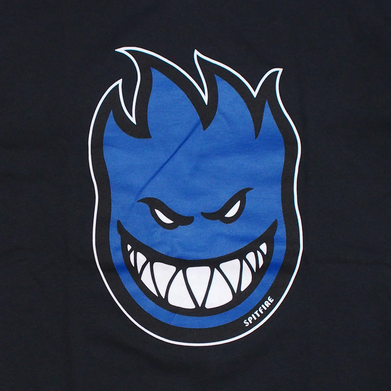 SPITFIRE L/STシャツ "BIGHEAD FILL L/S TEE" (Black / Navy / White)