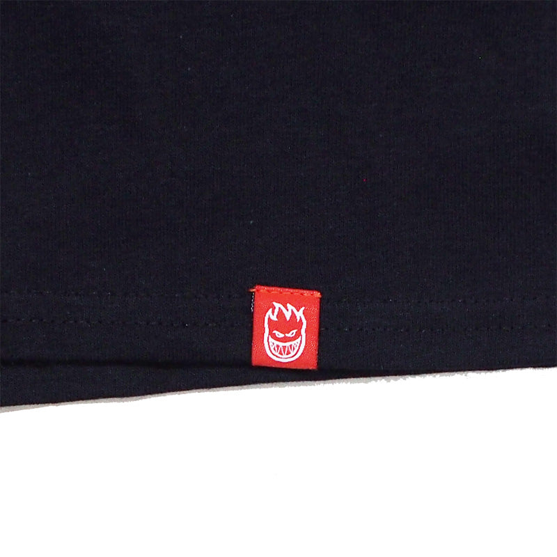 SPITFIRE Tシャツ "OG CLASSIC FILL TEE" (Black / Orange)