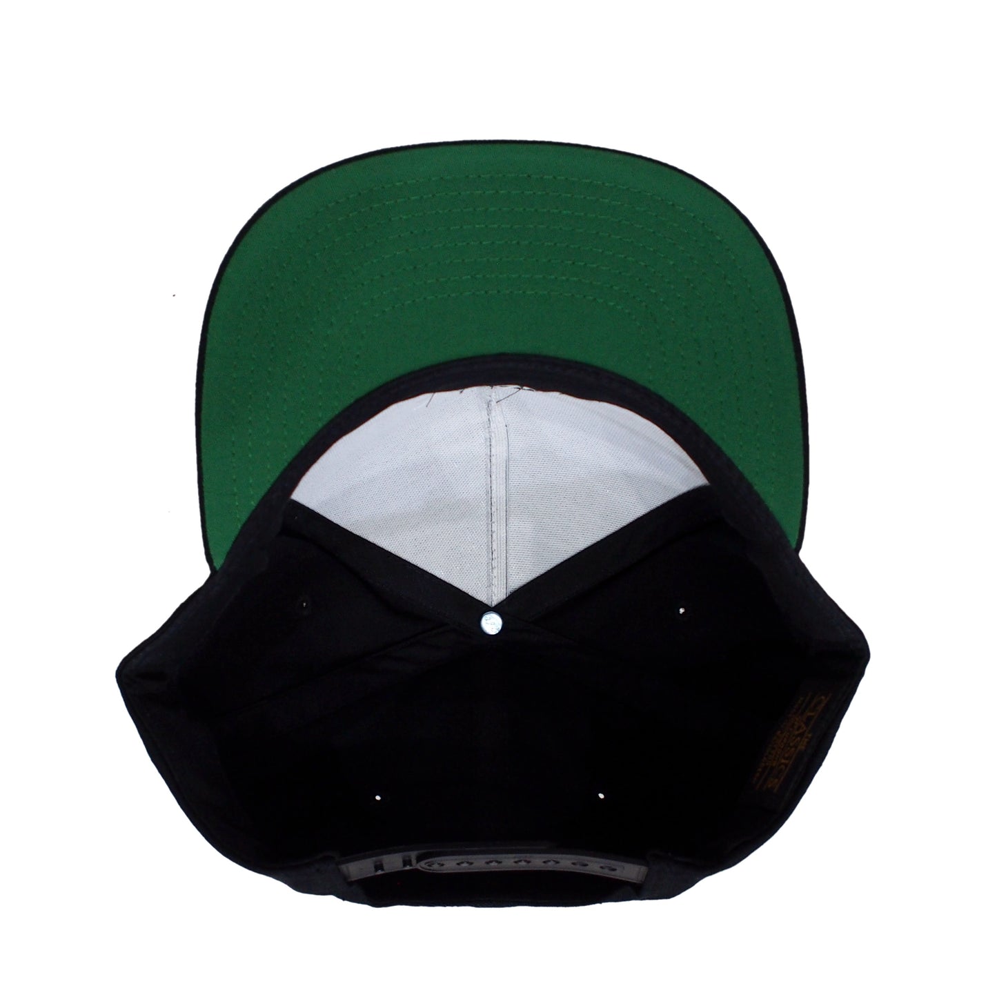 SKULL SKATES "ロゴ刺繍(小) コットンスナップバックキャップ" (Black)