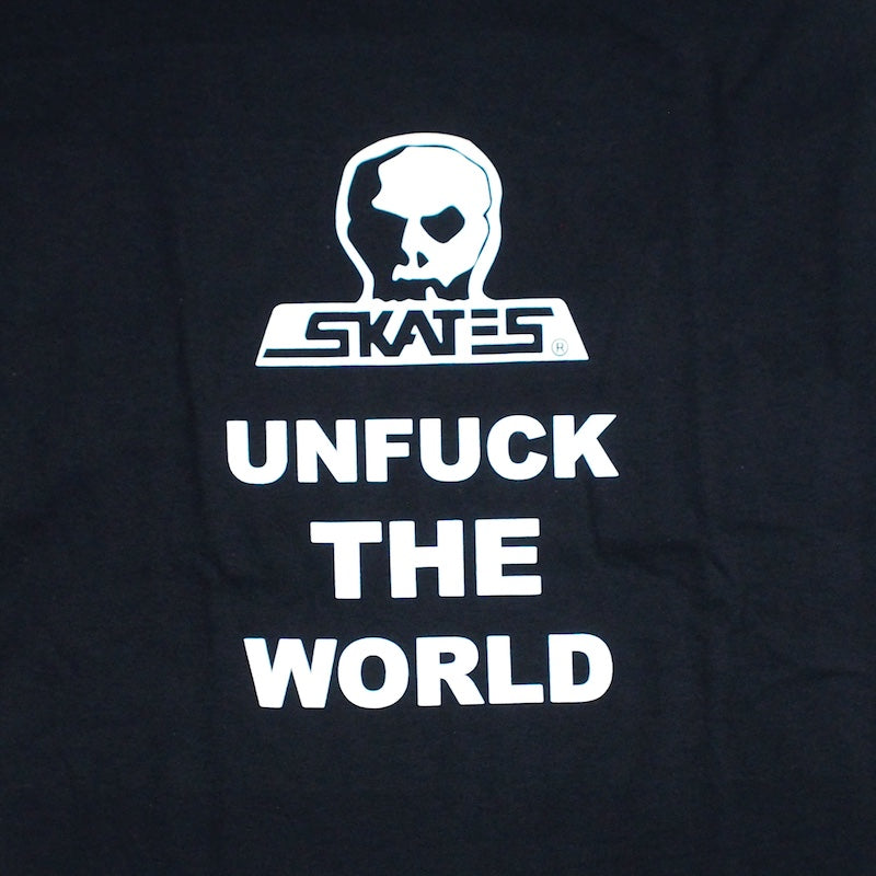 SKULL SKATES "UNFUCK Tシャツ" (Black)