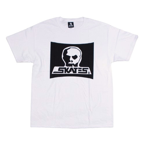 SKULL SKATES　"SURF BOX BURBS Tシャツ"　(White)