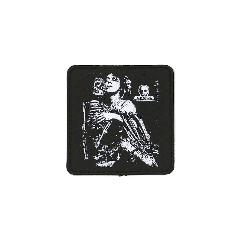 SKULL SKATES woven ワッペン DEATH CUDDLE ブラック 商品画像