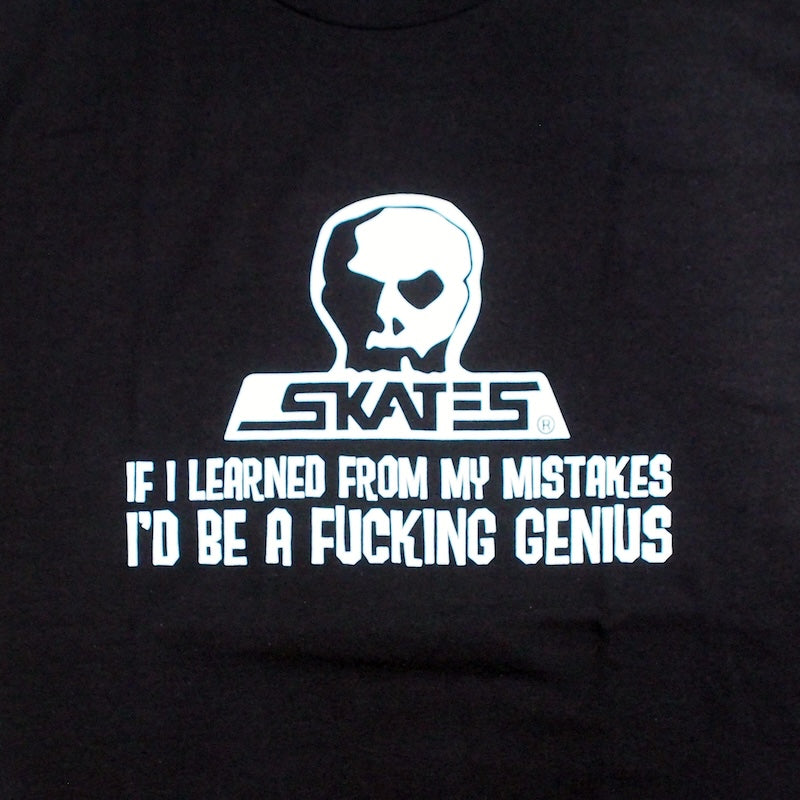 SKULL SKATES "GENIUS Tシャツ" ブラック 商品画像 フロントプリント