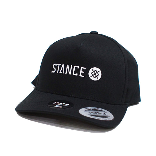 STANCE　キャップ　"ICON SNAPBACK HAT"　(Black)