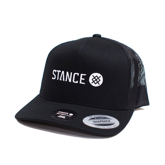 STANCE　キャップ　"ICON TRUCKER HAT"　(Black)
